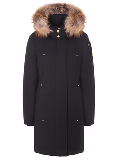 Пуховик с меховой отделкой Moose Knuckles