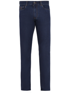 Джинсы хлопковые прямого кроя Canali