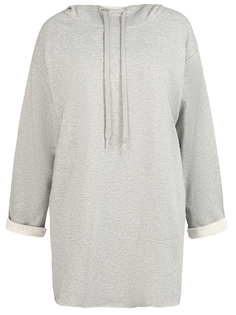 Хлопковая толстовка-туника Kendall+Kylie