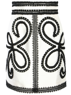 Юбка с вышивкой Dolce & Gabbana