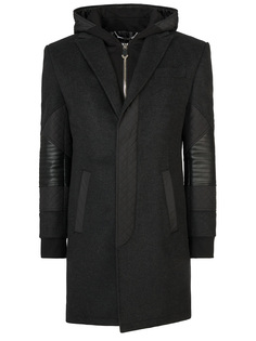 Комбинированное пальто ISAAC Philipp Plein