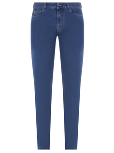 Джинсы хлопковые прямого кроя Canali