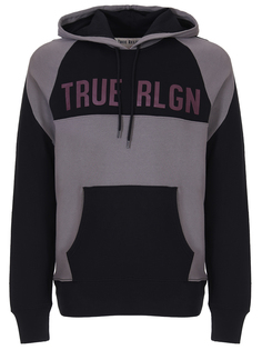Хлопковое худи с принтом 102773 True Religion