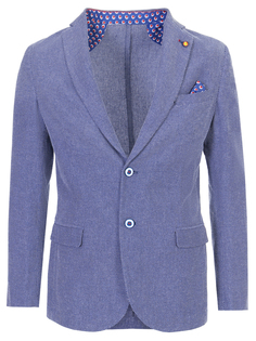 Пиджак из хлопка GMX-8 Голубой Roberto P