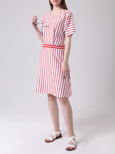 Хлопковое платье в полоску Paul&Shark