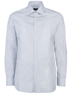 Хлопковая рубашка 604222 Ermenegildo Zegna