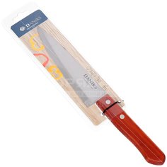 Нож кухонный стальной Daniks Виго YW-A226-6CH поварской, 15 см