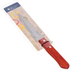 Нож кухонный стальной Daniks Виго YW-A226-5CH универсальный, 12.5 см