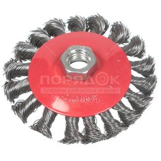 Щетка для УШМ тарелка Bartex М14 882100, 100 мм