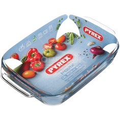 Форма для выпечки жаропрочная стеклянная Pyrex Irresistible 409B000, 39х25 см