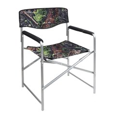 Кресло складное Nika КС3/3 с дубовыми листьями, до 120 кг