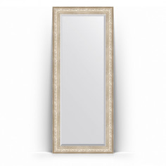 Зеркало напольное 85x205 см виньетка серебро Evoform Exclusive Floor BY 6136