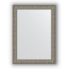 Зеркало 54x74 см виньетка состаренное серебро Evoform Definite BY 3040