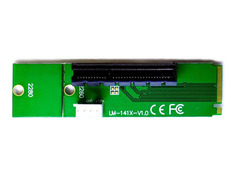 Аксессуар Адаптер KS-is M.2 M Key Male в PCI-E 4X Female x4 NGFF KS-322