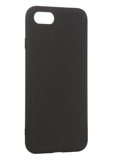 Чехол Antibacterial Case для APPLE iPhone 8 \ 7 \ SE 2020 TPU Ag+ с антибактериальным эффектом 1mm Black AC2071P811K