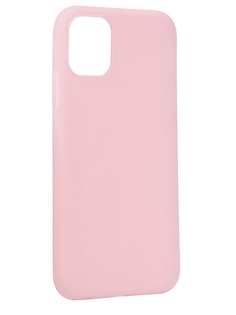 Чехол Antibacterial Case для APPLE iPhone 11 TPU Ag+ с антибактериальным эффектом 1mm Pink AC2071P111P