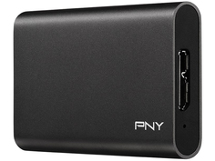 Твердотельный накопитель PNY Portable SSD Elite USB 3.1 Gen 1 240Gb PSD1CS1050-240-FFS