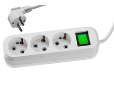 Удлинитель Сибин 3 Sockets 2m 55036-2