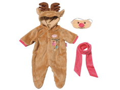 Одежда для куклы Zapf Creation Baby Annabell Костюм Северный олень 701-157