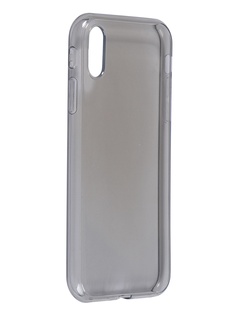 Чехол Gurdini для APPLE iPhone XR Silicone 1.5mm Transparent-Black 907113