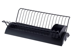 Сушилка для посуды Kamille 41.5x26x11.5cm Black 0769C