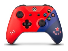 Геймпад Microsoft XBOX One Wireless Controller КХЛ ЦСКА RBW-XB049