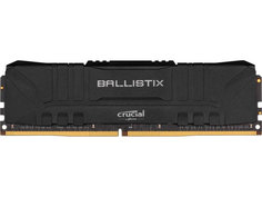 Модуль памяти Ballistix Black DDR4 DIMM 3200MHz PC25600 CL16 - 8Gb BL8G32C16U4B