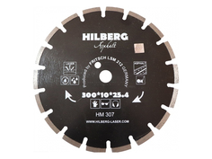 Диск Trio Diamond Hilberg Asphalt Laser HM307 алмазный по асфальту 300x10x25.4/12mm
