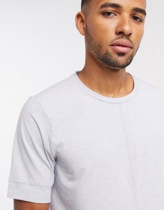 Серая футболка Nike Yoga dry-Серый