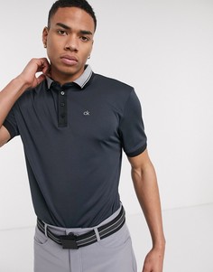Черная футболка-поло Calvin Klein Golf-Черный