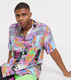 Рубашка с графическим принтом COLLUSION-Мульти