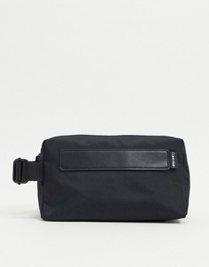 Черный несессер с логотипом Calvin Klein
