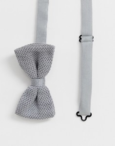 Вязаный галстук-бабочка Jack & Jones-Серый
