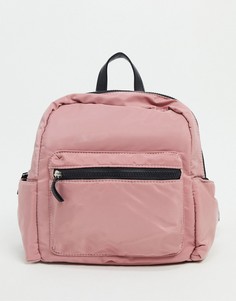 Розовый маленький рюкзак My Accessories London