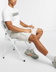 Белые шорты карго Carhartt WIP-Белый