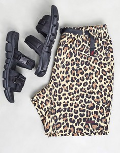 Складывающиеся шорты с леопардовым принтом Gramicci-Мульти
