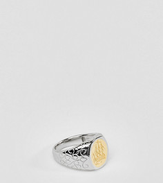 Серебряное кольцо с покрытием из 14-каратного золота Serge DeNimes-Золотой
