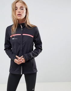 Черная непромокаемая куртка на молнии Roxy-Черный