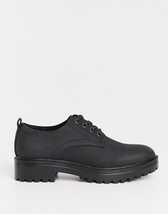 Черные туфли на шнуровке Vero Moda-Черный