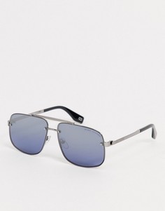 Солнцезащитные очки-авиаторы с серебристой оправой Marc Jacobs-Серебристый