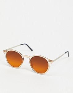 Оранжевые круглые солнцезащитные очки Spitfire-Оранжевый цвет