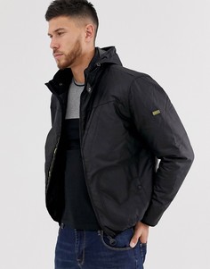 Черная вощеная куртка Barbour International-Черный