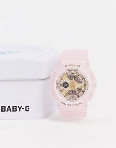Часы с розовым ремешком Casio Baby G BA-110SC-4AER-Розовый