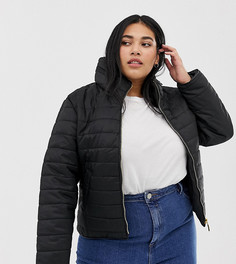 Дутая куртка AX Paris plus-Темно-синий