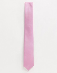 Светло-розовый галстук Twisted Tailor