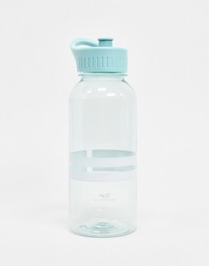 Бутылка для воды с полосами Typo-Серый