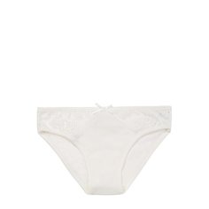 Трусы с бантом и кружевной вставкой La Perla