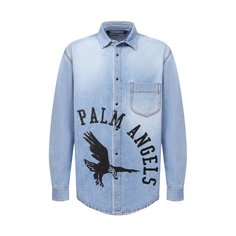 Джинсовая рубашка Palm Angels