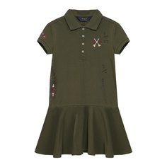 Хлопковое мини-платье Polo Ralph Lauren