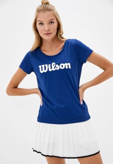 Футболка спортивная Wilson W UWII SCRIPT TECH TEE